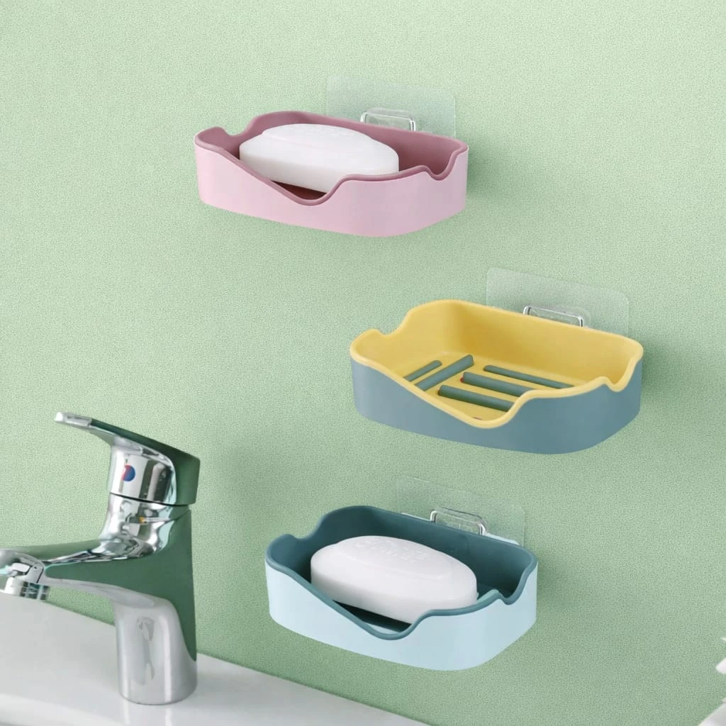 Plastic soap holder